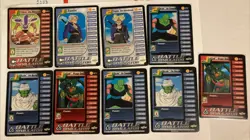 Dbz Battle Simulator 9 Card Lot Score 2000 2001 - Image 1
