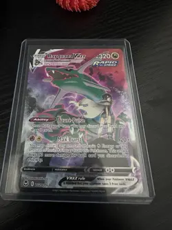 Rayquaza VMAX Rapid Strike Holo Pokemon TCG Card TG20/TG30 English 2022 - Image 1