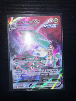Rayquaza VMAX Rapid Strike Holo Pokemon TCG Card TG20/TG30 English 2022 - Image 5