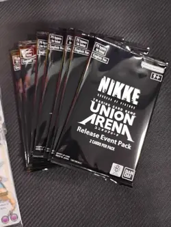 Union Arena Rapunzel Release Winner Card, release event cards, and packs NIKKE - Image 4