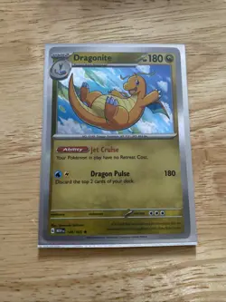 Dragonite 149/165 Scarlet & Violet 151 Holo NM Pokemon Card - Image 1