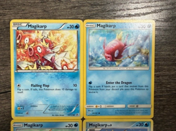 POKEMON CARDS 4 MAGIKARP 19/70 MAGIKARP 30/113 MAGIKARP 110/147 MAGIKARP 29/181 - Image 2