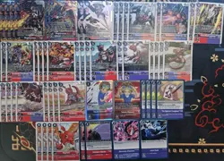 Digimon TCG Megidramon/ChaosGallantmon Deck + 60 Extra Cards - Image 1