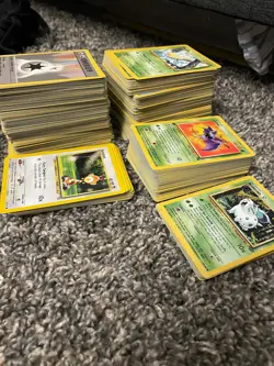 Vintage Pokemon Cards Bulk Lot 400+ Base, Jungle, Fossil 1st editions, Neo Gen - Image 1