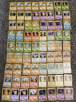 Vintage Pokemon Cards Bulk Lot 400+ Base, Jungle, Fossil 1st editions, Neo Gen - Image 2