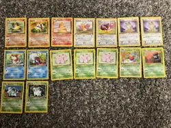 Vintage Pokemon Cards Bulk Lot 400+ Base, Jungle, Fossil 1st editions, Neo Gen - Image 5