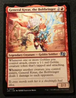 General Kreat, The Boltbringer - J25 - MTG - EN - NM - 0048 - Image 1