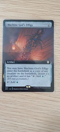 Machine God's Effigy | Extended Art | MTG | BRO | Near Mint | English EN - Image 1