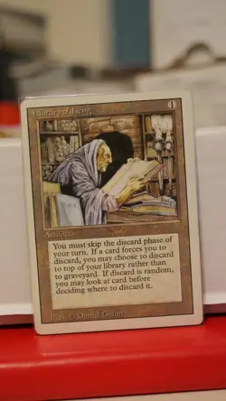 Library of Leng - Revised (3ED) 1994 - MTG Magic the Gathering - Uncommon - Image 1