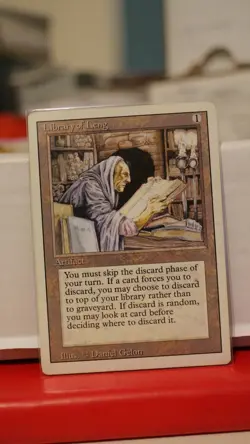 Library of Leng - Revised (3ED) 1994 - MTG Magic the Gathering - Uncommon - Image 5