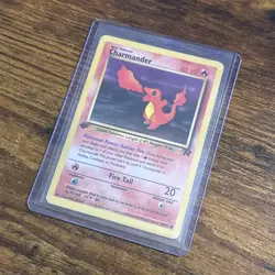 Pokemon TCG Charmander Team Rocket 1st Edition 50/82 - Image 3