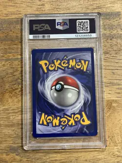 GRADED PSA 9 1999 Pokemon Fossil Zubat #57 - Image 2