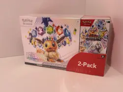Pokemon TCG Prismatic Evolutions Elite Trainer Box and Booster Bundle Box Costco - Image 1