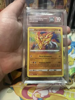 Pokemon Zamazenta Amazing Rare Vivid Voltage 102/185 TAG 10 Gem Mint - Image 5