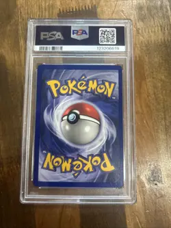 Graded PSA 9 1999 Pokemon Fossil Shellder #54 - Image 2