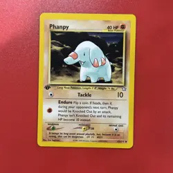 1st Edition Phanpy 43/111 - Neo Genesis - Pokemon NM - Image 1