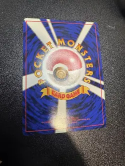 Pokemon Bulbasaur No. 001 Old Back Base Set Regular Japanese LP - Image 5