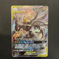 Pokemon TCG Pikachu & Zekrom GX SM168 Black Star Promo Full Alt Art - Image 1