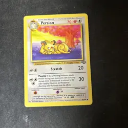 Pokemon TCG Persian Jungle 42/64 Regular Unlimited Uncommon D25 - Image 1