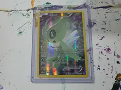 Pokemon TCG Celebi XY111 Full Art Mythical Collection Black Star Promo Holo NM - Image 1