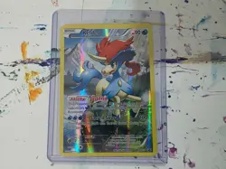 Pokemon TCG Keldeo XY118 Full Art Mythical Collection Black Star Promo Holo NM - Image 1