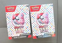 Pokemon TCG Scarlet and Violet 151 Booster Bundle [LOT OF 2 BUNDLES] - Image 1