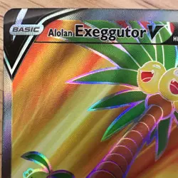 Alolan Exeggutor V (Full Art) 071/078 Pokemon GO Holo - Image 3