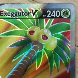 Alolan Exeggutor V (Full Art) 071/078 Pokemon GO Holo - Image 4