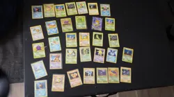 Pokemon Vintage Lot Non Holo 1st Edition And Shadowless - Image 2