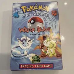 Pokemon Water Blast Theme Deck - Open Missing Coin And Damage Counters - Image 1