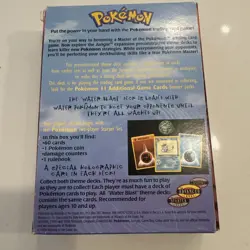 Pokemon Water Blast Theme Deck - Open Missing Coin And Damage Counters - Image 2