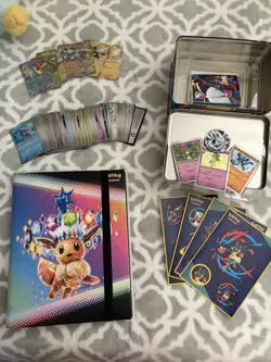 Pokemon Prismatic Evolutions Binder ONLY + Collector Chest ITEMS ONLY NO PACKS - Image 1