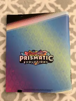 Pokemon Prismatic Evolutions Binder ONLY + Collector Chest ITEMS ONLY NO PACKS - Image 3