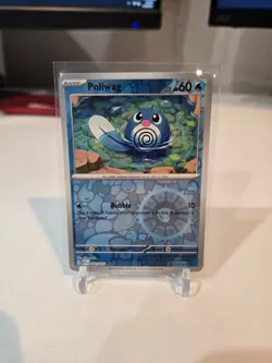 Pokemon Scarlet Violet 151 Reverse Holo 060/165 Poliwag (Buy 2 Get 1 Free) - Image 1