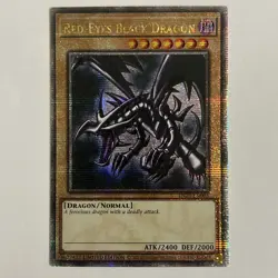 Red-Eyes Black Dragon TN23-EN003 - Quarter Century Secret Rare QCR Yu-Gi-Oh! LP! - Image 1