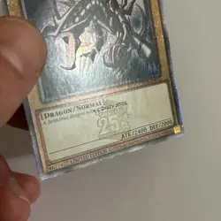 Red-Eyes Black Dragon TN23-EN003 - Quarter Century Secret Rare QCR Yu-Gi-Oh! LP! - Image 2