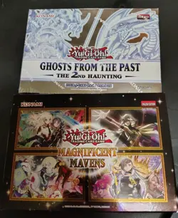 Yugioh Ghost From The Past 2 Magnificent Mavens Mini Boxes Lot - Image 1