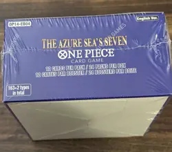 One Piece OP14 - EB04 The Azure Sea's Seven Booster Box English Factory Sealed - Image 3