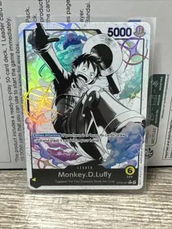 ONE PIECE TCG STARTER ST29-001 MONKEY D LUFFY LEADER ALT ART - ENGLISH - Image 1
