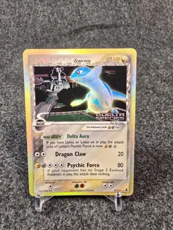 Pokemon TCG Latios Delta Species Reverse Holo Card 9/113 Moderately Played - Image 1