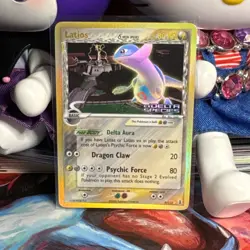 2005 Pokemon LATIOS #9/113 EX Delta Species Reverse Holo Rare English - Image 1