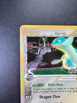 Pokemon TCG Latios EX Delta Species stamped 9/113 Reverse Holo Holo Rare 2005 - Image 2