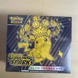 Pokemon TCG sealed Surging Sparks ETB - 3 Additional Booster Packs -sealed Lot - Image 2