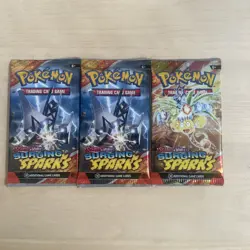 Pokemon TCG sealed Surging Sparks ETB - 3 Additional Booster Packs -sealed Lot - Image 5