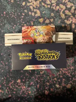 Pokemon TCG Surging Sparks Booster Box, ETB & 2x Booster Bundle Lot - NEW SEALED - Image 4