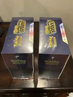 Pokemon Surging Sparks Elite Trainer Box ETB Lot x2 - Image 3