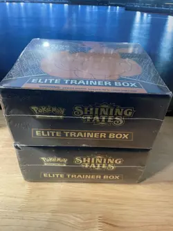 2x - Pokemon TCG Shining Fates ETB Elite Trainer Box Factory Sealed NEW (2) - Image 3