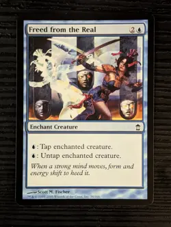 Freed from the Real [Saviors of Kamigawa] - MTG Magic the Gathering - NM - Image 1
