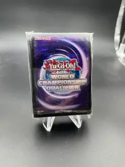 YuGiOh Sleeves World Championship Qualifier WCQ 2018 Purple Sealed - Image 1
