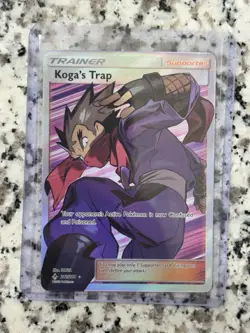 Pokemon TCG - Unbroken Bonds Koga's Trap (Full Art) 211/214 Ultra Rare - NM! - Image 1